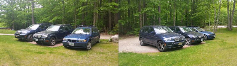 We had some friends visiting. Yes, I was still self-conscious of our driveway containing 3 blue BMWs simultaneously.